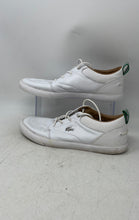 Load image into Gallery viewer, Lacoste Mens Bayliss 119 1 U White Leather Lace-Up Sneaker Shoes Size 9