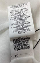 Load image into Gallery viewer, SheinBae Womens White Long Bell Sleeve Ruffle Front Blouse Top Size 3XL With Tag