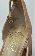 Load image into Gallery viewer, Vince Camuto Womens Mahgs VC-MAHGS Beige Block Heel Platform Sandal Size 6M