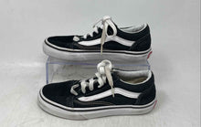 Load image into Gallery viewer, Vans Kids Off The Wall White Black Lace-Up Low Top Sneaker Shoes Size 2