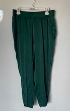 Load image into Gallery viewer, Zara Womens Green Elastic Waist Pull On Stretch Pockets Trousers Pants Size M