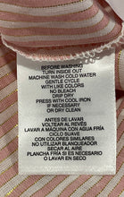 Load image into Gallery viewer, Anne Klein Womens Pink Striped Print Blouse Top Size Medium With Tag