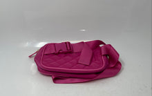 Load image into Gallery viewer, Juicy Couture Womens Pink Quilted Adjustable Strap Belt Bag & Fanny Pack