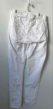 Load image into Gallery viewer, Express Womens White Mid Rise Ultimate Stretch Legging Skinny Jeans Size 00