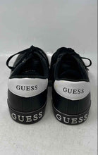 Load image into Gallery viewer, Guess Mens Sevan Black White Low Top Lace-Up Sneaker Shoes Size 11