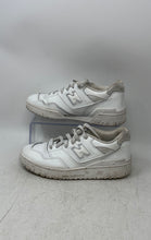 Load image into Gallery viewer, New Balance Boys 550 White Leather Low Top Lace-Up Sneaker Shoes Size 5.5