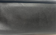 Load image into Gallery viewer, Nicole Miller Womens Black Leather Inner Pockets Double Handle Shoulder Bag