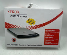 Load image into Gallery viewer, Xerox 7600 Ultra-Slim Photo Impression Software Flatbed Scanner Not Tested