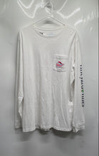 Load image into Gallery viewer, Vineyard Vines Mens White Long Sleeve Pullover T-Shirt Size Large