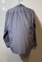 Load image into Gallery viewer, Hugo Boss Mens Gray Cotton Long Sleeve Collared Slim Fit Dress Shirt Sz 15.5 39