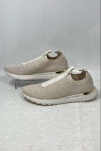 Load image into Gallery viewer, Michael Kors Womens Bodie White And Ivory Slip-On Sneaker Shoes Size 8.5M