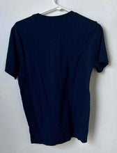 Load image into Gallery viewer, Express Mens Blue Cotton Short Sleeve V-Neck Pullover T-Shirt Size XS