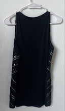Load image into Gallery viewer, Express Womens Black Sleeveless Round Neck Sequined Pullover Blouse Top Size M