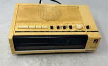 Load image into Gallery viewer, Vintage Panasonic RC-6050 Beige AM/FM Digital Alarm Clock Radio Not Tested