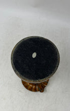 Load image into Gallery viewer, Antique Brown Wood Metal Baroque Style Scrollwork Victorian Candlestick Holder