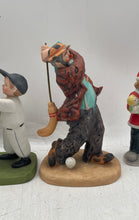 Load image into Gallery viewer, Lot Of 5 Pcs Flambro Multicolor Porcelain Mixed Variety Circus Clown Figurines