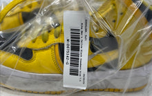 Load image into Gallery viewer, Nike Womens Dunk High Up DH3718-001 Yellow Black Lace-Up Sneaker Shoes Size 7.5