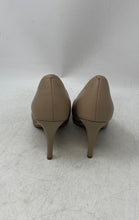 Load image into Gallery viewer, Cole Haan Womens Beige Leather Pointed Toe Slip-On High Pump Heels Size 6B
