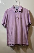 Load image into Gallery viewer, Tommy Hilfiger Mens Light Purple Cotton Short Sleeve Classic Fit Polo Shirt Sz M