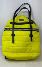 Load image into Gallery viewer, Steve Madden Womens Green & Black Top Zipper Adjustable Shoulder Strap Backpack