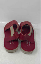 Load image into Gallery viewer, Doctor Cutillas Womens Red Leather Open Toe Slip-On Slingback Sandals Size 40