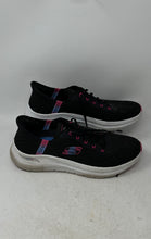 Load image into Gallery viewer, Skechers Womens Arch Fit 2.0 Easy Chic 150066 Black Lace-Up Sneakers Shoes Sz 11