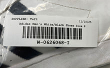 Load image into Gallery viewer, Adidas Mens Superstar EG4958 White Black Leather Sneaker Shoes Size 8