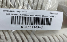 Load image into Gallery viewer, UGG Womens Sammy Breeze 1109533 Beige Brown Slip-On Sneakers Shoes Size 7