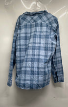 Load image into Gallery viewer, Levi's Mens Blue Printed Cotton Long Sleeve Pockets Button-Up Shirt Size XL