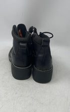 Load image into Gallery viewer, Harley-Davidson Womens Express Lane 84008 Black Leather Lace-Up Biker Boots Sz 8