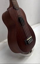 Load image into Gallery viewer, Kala KA-15S Brown Right-Handed 4 String Small Standard Soprano Ukulele In Case