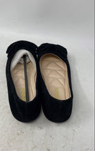 Load image into Gallery viewer, Yicaisi Womens Black Suede Round Toe Slip-On Ballet Flats Size EU 38