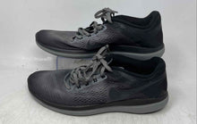 Load image into Gallery viewer, Nike Mens Flex 2016 RN Black Gray Lace-Up Sneakers Shoes Size 11.5