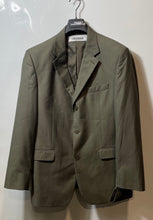 Load image into Gallery viewer, Alfani Mens Green Long Sleeve Notch Lapel Three-Button Blazer Size Medium