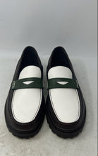 Load image into Gallery viewer, Mossimo Supply Co. Mens Brown White Leather Slip-On Loafer Shoes Size 9.5