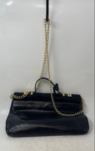 Load image into Gallery viewer, Badgley Mishka Womens Black & Brown Inner Pockets Shoulder Crossbody Purse