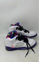 Load image into Gallery viewer, Nike Kids Air Jordan 5 Retro DB3024-100 White Multicolor Basketball Shoes Sz 6Y