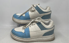 Load image into Gallery viewer, Conzuri Mens Sky Axles White Light Blue Low Top Lace-Up Sneaker Shoes Size 8
