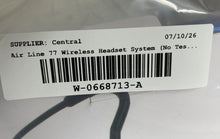 Load image into Gallery viewer, Samson AirLine 77 UHF Wireless Fitness Headset System No Tested
