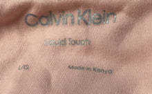Load image into Gallery viewer, Calvin Klein Mens Soft Pink Liquid Touch Short Sleeve Classic Polo Shirt Size L