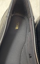 Load image into Gallery viewer, Zara Womens Black Leather Slip-On Round Toe Penny Loafer Shoes Size 41