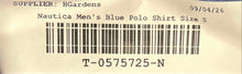 Load image into Gallery viewer, Nautica Boys Blue Cotton Short Sleeve Collared Golf Polo Shirt Size Small