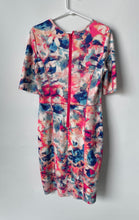 Load image into Gallery viewer, I.N.C. International Concepts Womens Pink Blue Short Sleeve Sheath Dress Size 10