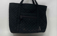Load image into Gallery viewer, Vera Bradley Womens Black Inner Pockets Double Handle Shoulder Purse