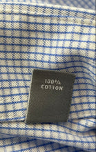 Load image into Gallery viewer, Michael Kors Mens Light Blue Long Sleeve Slim Fit Dress Shirt Size Large