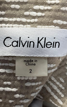 Load image into Gallery viewer, Calvin Klein Womens Multicolor Printed Sleeveless Back-Zip Sheath Dress Size 2