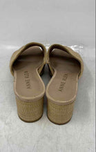Load image into Gallery viewer, Anne Klein Womens Beige Open Toe Slip-On Block Slide Sandals Size 6.5