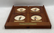 Load image into Gallery viewer, MJ Hummel Little Music Makers Miniature 1984-87 Collectors Plate Signed Set Of 4