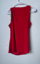 Load image into Gallery viewer, Michael Kors Womens Red Sleeveless Cowl Neck Blouse Top Size Small