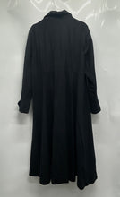 Load image into Gallery viewer, Torrid Womens Black Long Sleeve First At Fit Double-Breasted Trench Coat Size 1
